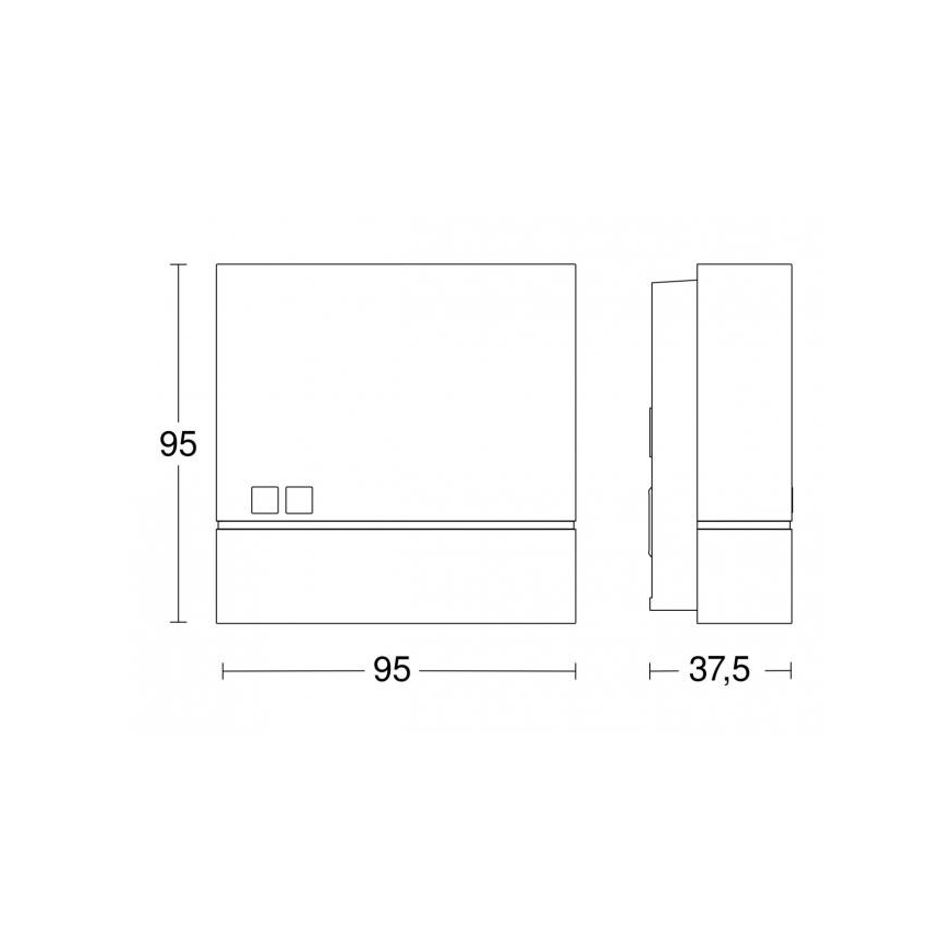 Steinel 066123 - Súmrakový spínač NIGHTMATIQ Plus IP54 biela
