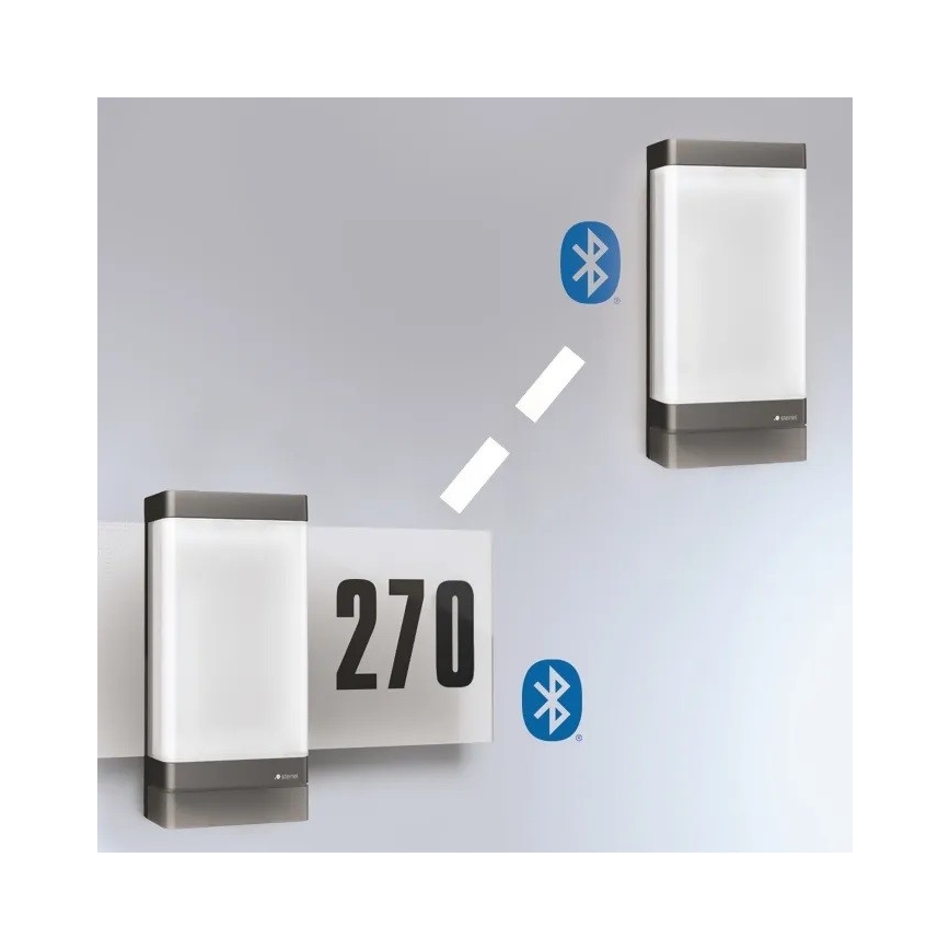 Steinel 067205 - LED Domové číslo so senzorom L270SC LED/7,8W/230V IP44