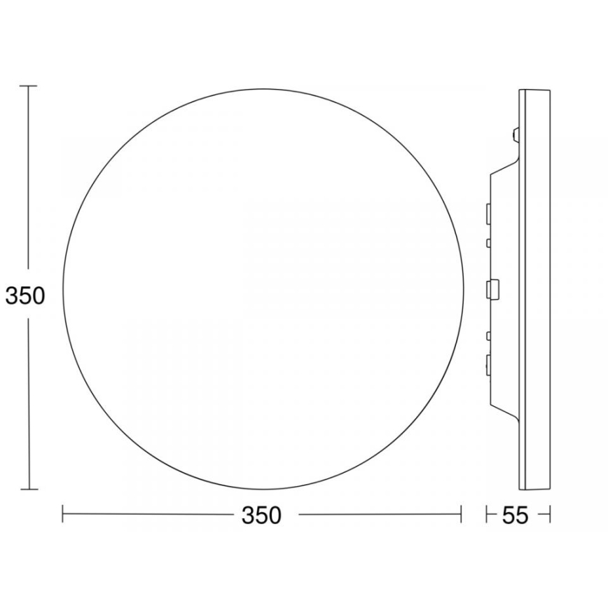 Steinel 068448 - SADA 5x LED Stmievateľné stropné svietidlo so senzorom RS PRO R20 BASIC SC LED/15,4W/230V 4000K IP40
