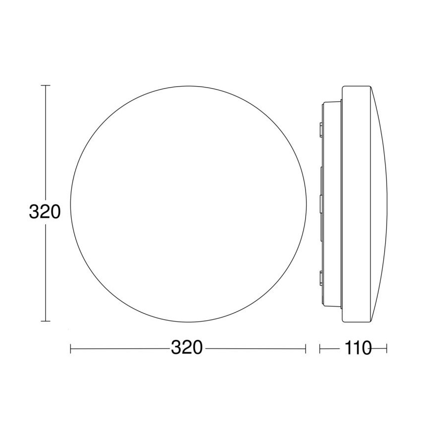Steinel 069759-LED Kúpeľňové stropné svietidlo RSPROP2 LED/14,1W/230V 4000K IP54