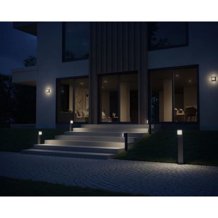 Steinel 078645- LED Nástenné svietidlo so senzorom L 845 SC 9W/230V 3000K IP44 antracit