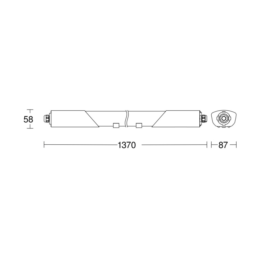 Steinel 078881 - LED Technické svietidlo so senzorom RS PRO 5100 SC LED/30W/230V IP66