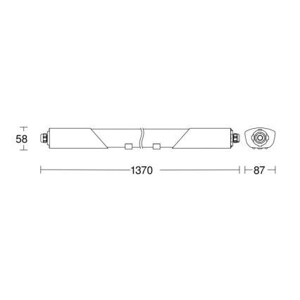 Steinel 079178 - LED Technické svietidlo so senzorom RS PRO CONNECT 5100 SL LED/30W/230V IP66