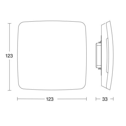 Steinel 079208 - Multisenzor Aerosol KNX IP44 biela