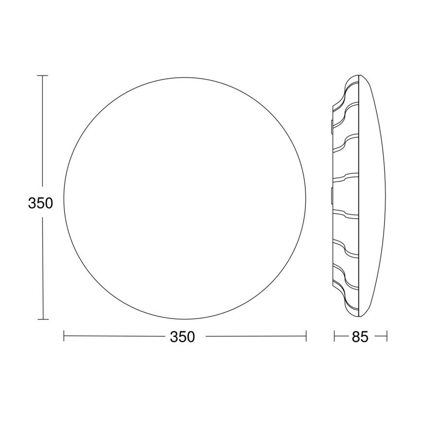 Steinel 079710 - SADA 5x LED Stropné svietidlo so senzorom RS PRO S30 SC LED/25,7W/230V 4000K