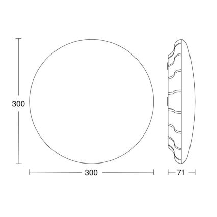 Steinel 081928 - SADA 5x LED Stropné svietidlo so senzorom RS PRO S10 SC LED/9,1W/230V 4000K