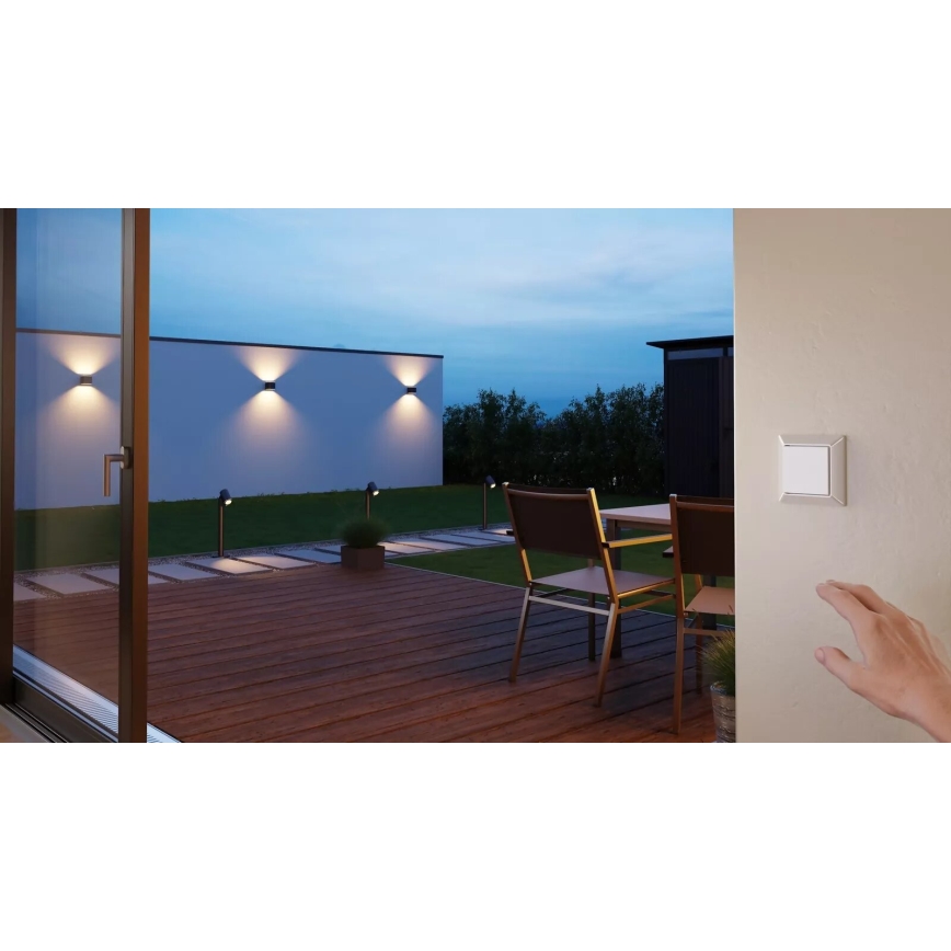 Steinel 088620 - Bezdrôtový domový spínač TAPDUO C WS