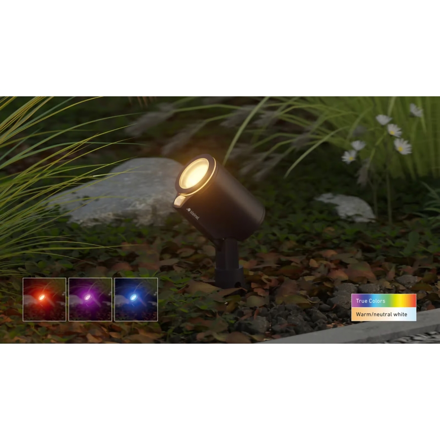 Steinel 089351 - LED RGBW Vonkajšie svietidlo LED/7,9W/24V IP65