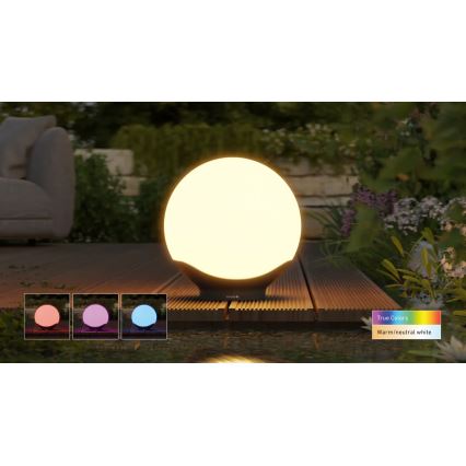 Steinel 089375 - LED RGBW vonkajšie svietidlo so snímačom LED/9,07W/24V 400 mm IP65