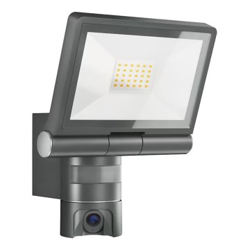 Steinel 092603 - LED reflektor so senzorom a kamerou LED/21W/230V IP44