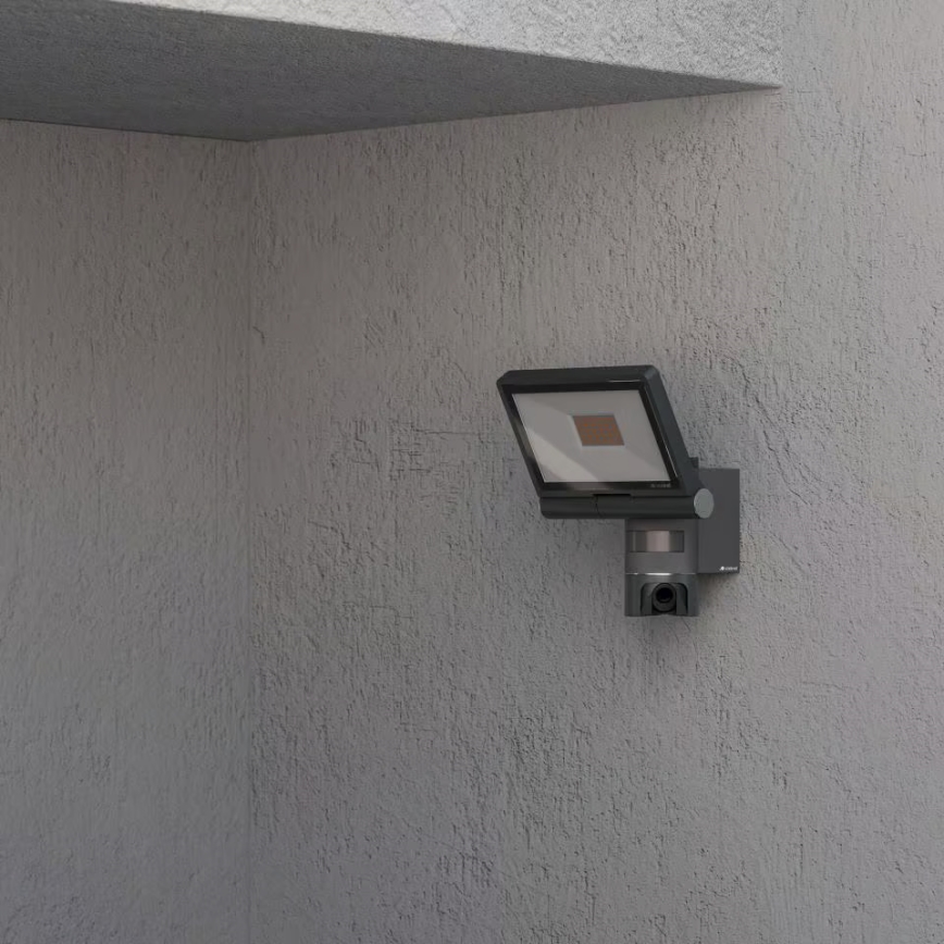 Steinel 092603 - LED reflektor so senzorom a kamerou LED/21W/230V IP44