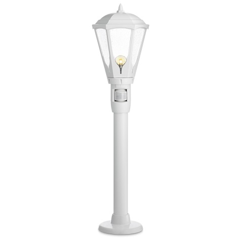 STEINEL 617110 - Senzorová vonkajšie lampa GL 16 S 1xE27/100W biela IP44
