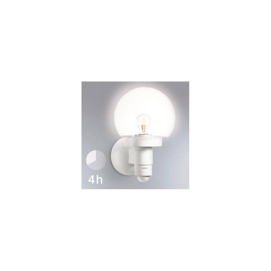 Steinel 657413 - Vonkajšie senzorové nástenné svietidlo L 115 S 1xE27/60W/230V IP44
