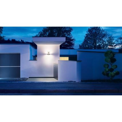 STEINEL 671327 - LED Senzorové vonkajšie nástenné svietidlo L820LED iHF 12W/LED IP44