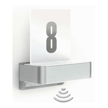 STEINEL 671327 - LED Senzorové vonkajšie nástenné svietidlo L820LED iHF 12W/LED IP44