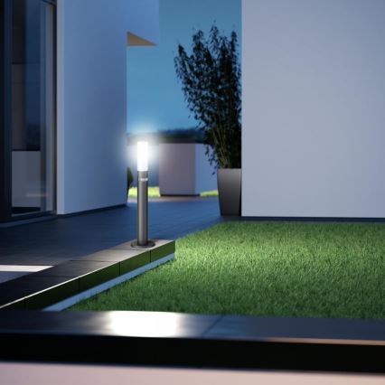 STEINEL 69469 - LED Vonkajšia lampa GL 65 LED/8,5W/230V IP44 3000K antracit