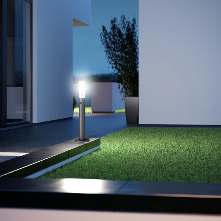 STEINEL 69476 - LED Vonkajšia lampa so senzorom GL 65 S LED/8,7W/230V IP44 3000K antracit