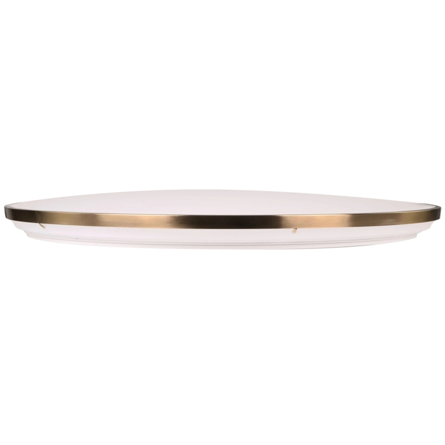 LED stmievateľné stropné svietidlo KERN LED/100W/230V 3000/4000/6000K, Ø 100 cm, zlaté, s diaľkovým ovládaním
