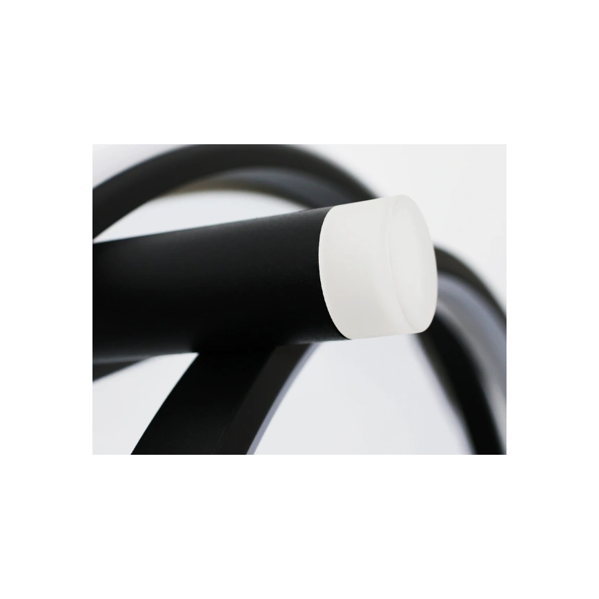 LED stmievateľný luster na lankách LED/100W/230V 3000-6500K pr. 60 cm + diaľkové ovládanie