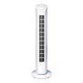 Stĺpový ventilátor 45 W/230 V 81 cm biely