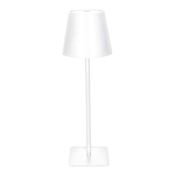 Stmievaná dobíjateľná dotyková stolná lampa LUCCA LED/3,7V 3000/4000/6500K 2000 mAh biela