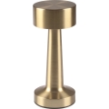 Stmievateľná dotyková LED stolová lampa SIMPLY, 5V, 2700/4000/6500 K, 800 mAh, zlatá