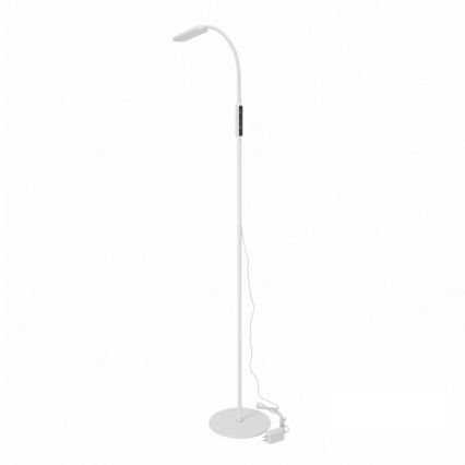 Stmievateľná stojacia LED lampa TEILO LED/10W/230V 3000/4000/6500K biela + diaľkové ovládanie