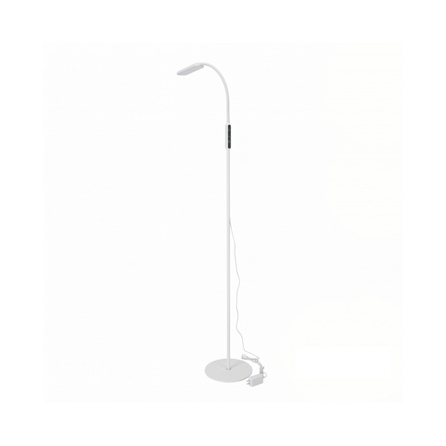 Stmievateľná stojacia LED lampa TEILO LED/10W/230V 3000/4000/6500K biela + diaľkové ovládanie