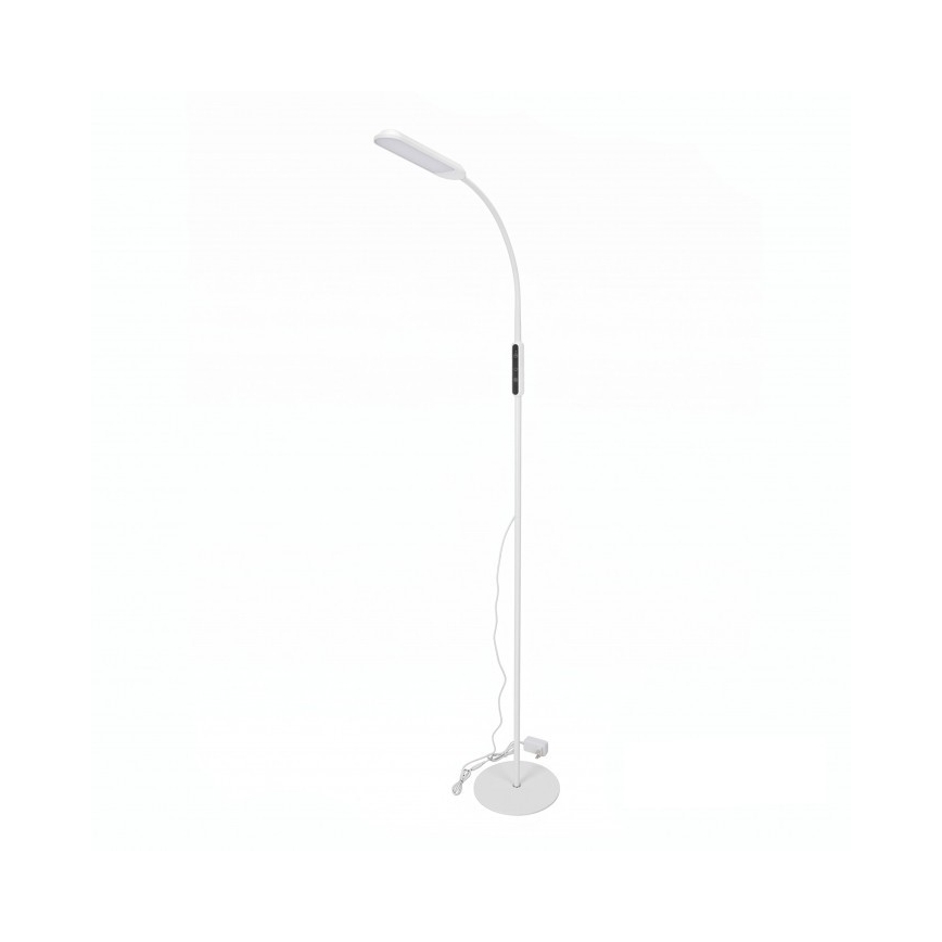 Stmievateľná stojacia LED lampa TEILO LED/10W/230V 3000/4000/6500K biela + diaľkové ovládanie