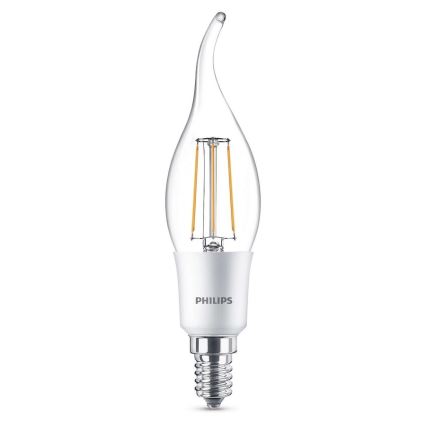 Stmievateľná LED žiarovka Philips BA35 E14/5W/230V 2700K