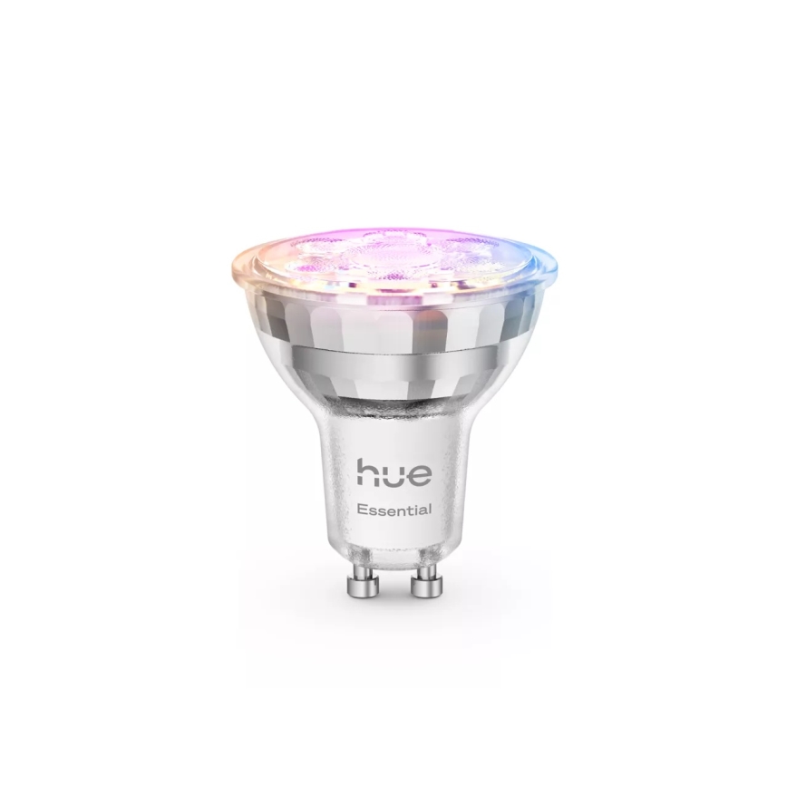 LED Stmievateľná žiarovka Philips Hue White And Color Ambiance Essential GU10/4,7W/230V 2200-6500K