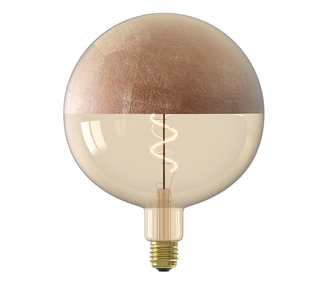 Stmievateľná LED žiarovka s vrchným krytom FILAMENT G200 E27/4W/230V 1800K medená 8712879155812