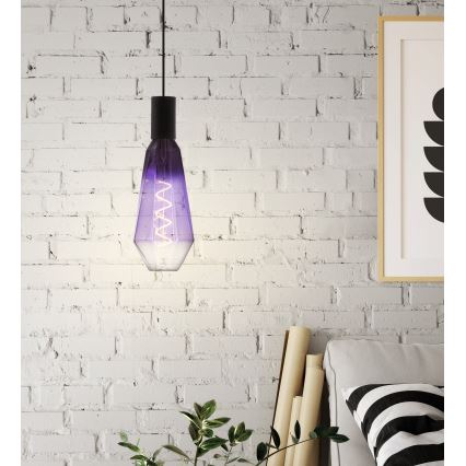 Stmievateľná LED žiarovka VINTAGE E27/4W/230V 1800K fialová - Eglo 110237