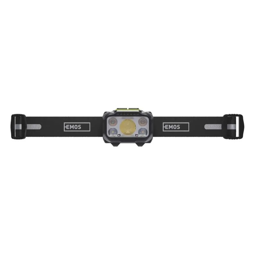 Stmievateľná nabíjateľná čelovka LED/3xAAA/1000 mAh 3,7V