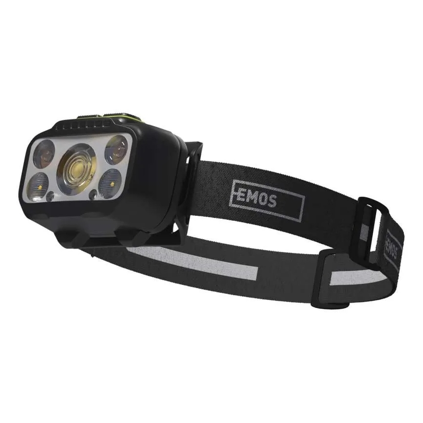 Stmievateľná nabíjateľná čelovka LED/3xAAA/1000 mAh 3,7V