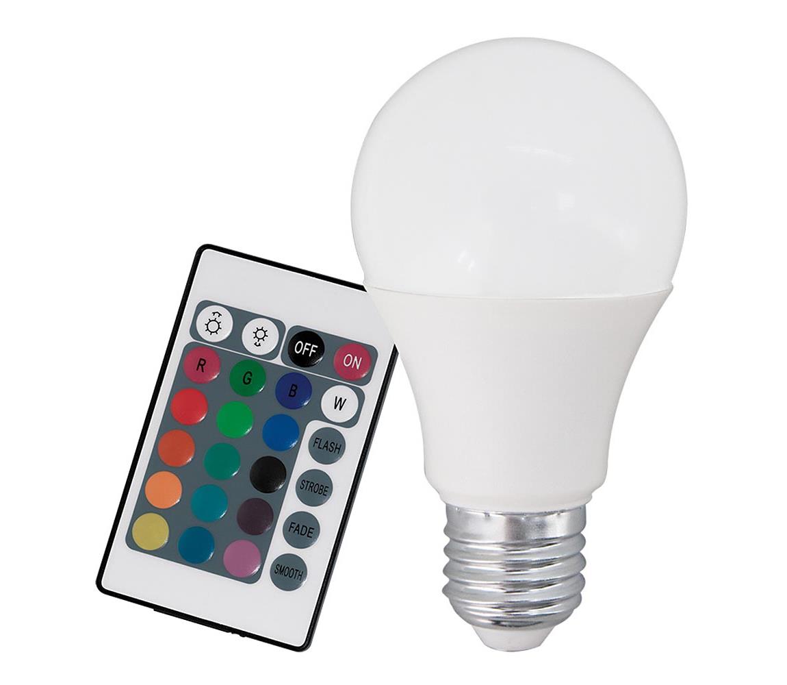 Stmievateľná RGB LED žiarovka A60 E27/6W/230V 3000K - Eglo 10899 10899