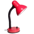 Stmievateľná stolná lampa KADET -S 1xE27/40W červená