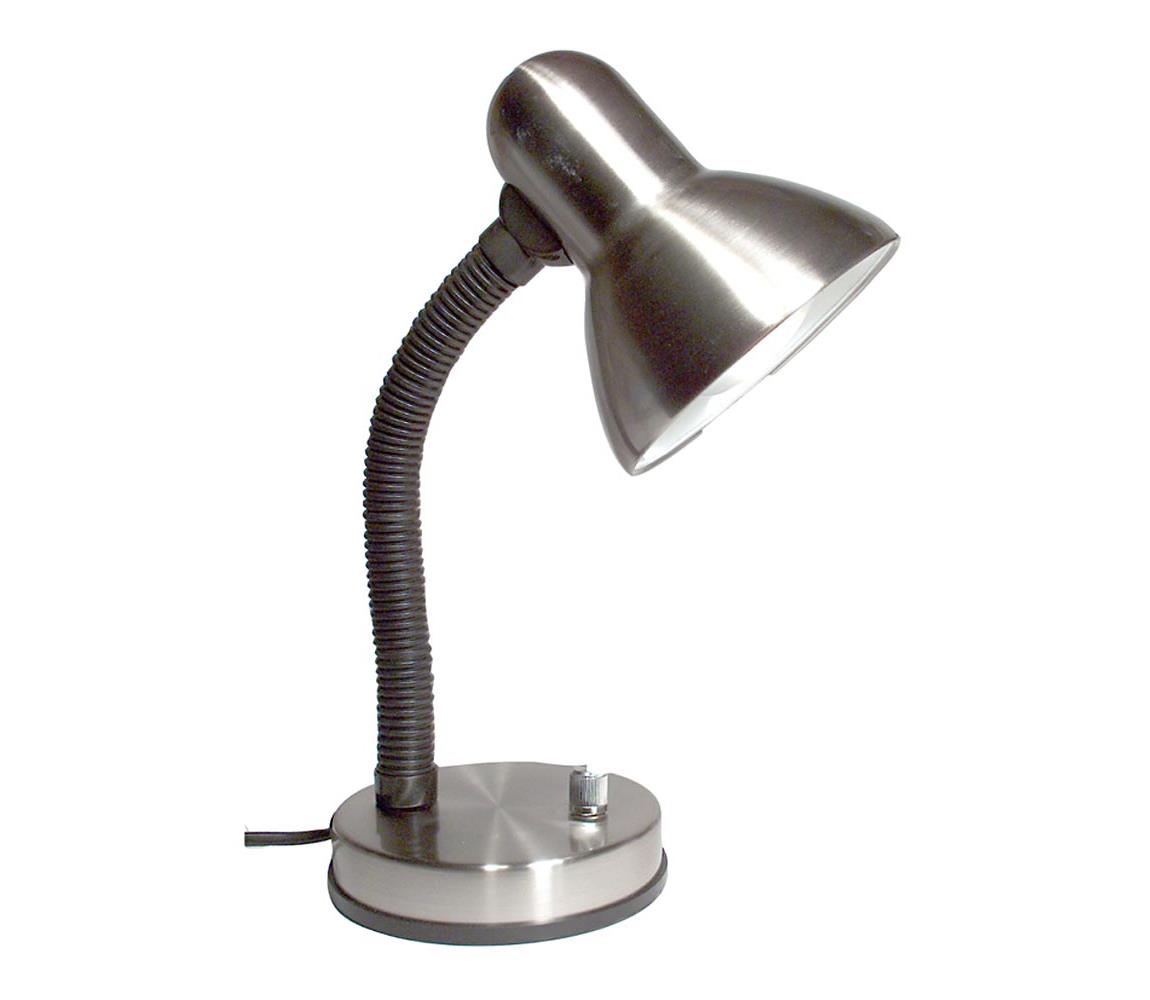 Prezent Stmievateľná stolná lampa KADET–S 1xE27/40W/230V matný chróm 3092MCR
