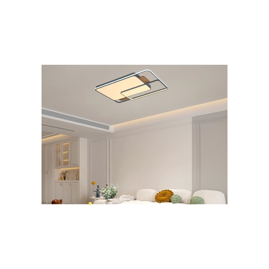 Stmievateľné LED stropné svietidlo 280W/230V 3000-6500K + diaľkové ovládanie