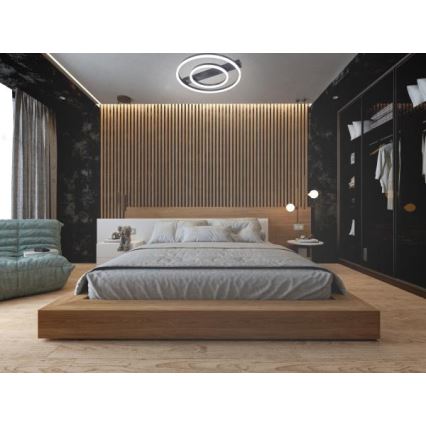 Stmievateľné LED stropné svietidlo 60W/230V 3000-6500K + diaľkové ovládanie