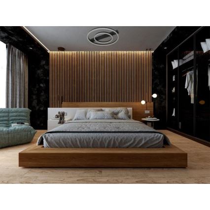 Stmievateľné LED stropné svietidlo 60W/230V 3000-6500K + diaľkové ovládanie