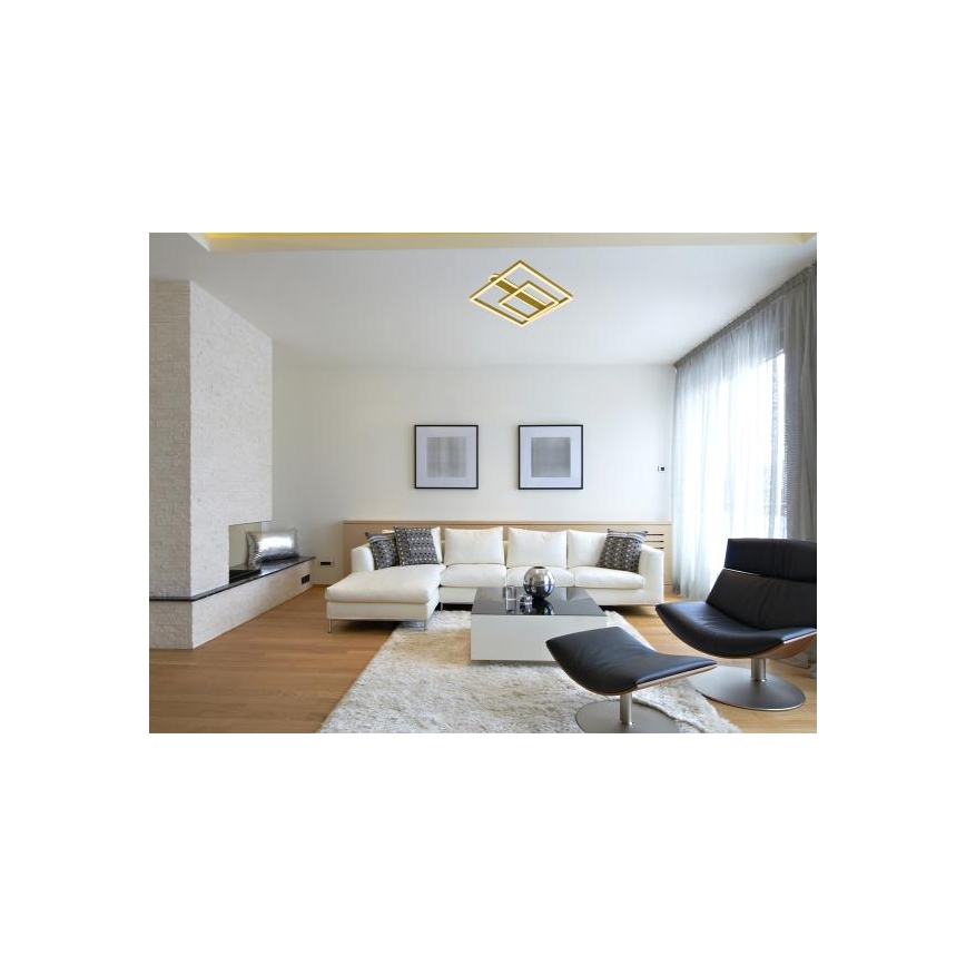 Stmievateľné LED stropné svietidlo 95W/230V 3000-6500K + diaľkové ovládanie