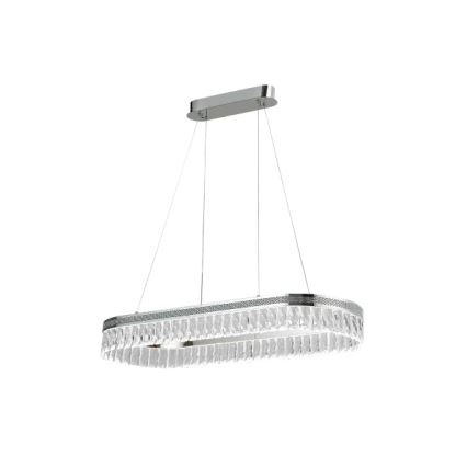 LED stmievateľný krištáľový luster na lanku THALIA LED/50W/230V 3000-6000K + diaľkové ovládanie