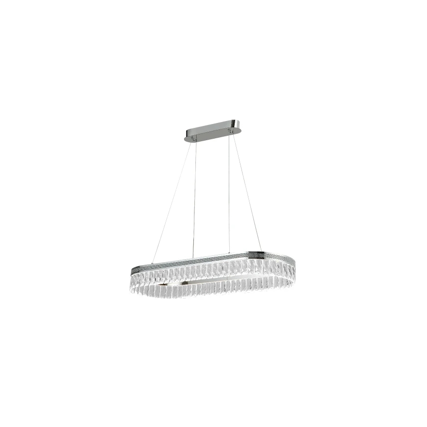 LED stmievateľný krištáľový luster na lanku THALIA LED/50W/230V 3000-6000K + diaľkové ovládanie