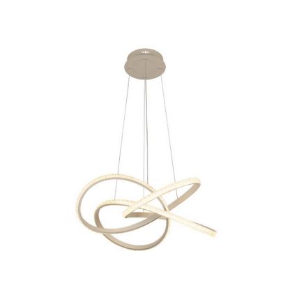 LED stmievateľný luster na lanku LED/95W/230V 3000-6500K pr. 57 cm + diaľkové ovládanie