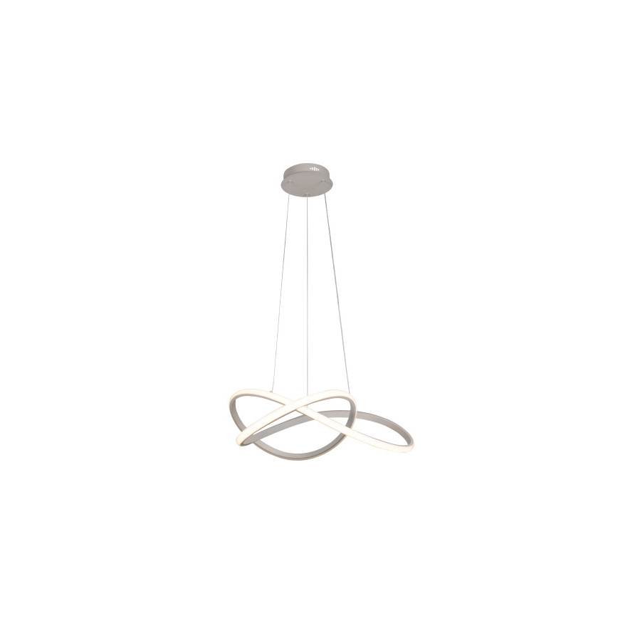 LED stmievateľný luster na lanku LED/85W/230V 3000-6500K priemer 60 cm + diaľkové ovládanie