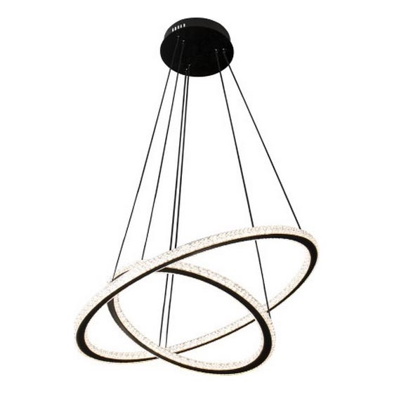 Stmievateľný LED luster na lanku LED/150W/230V 3000-6500K + diaľkové ovládanie