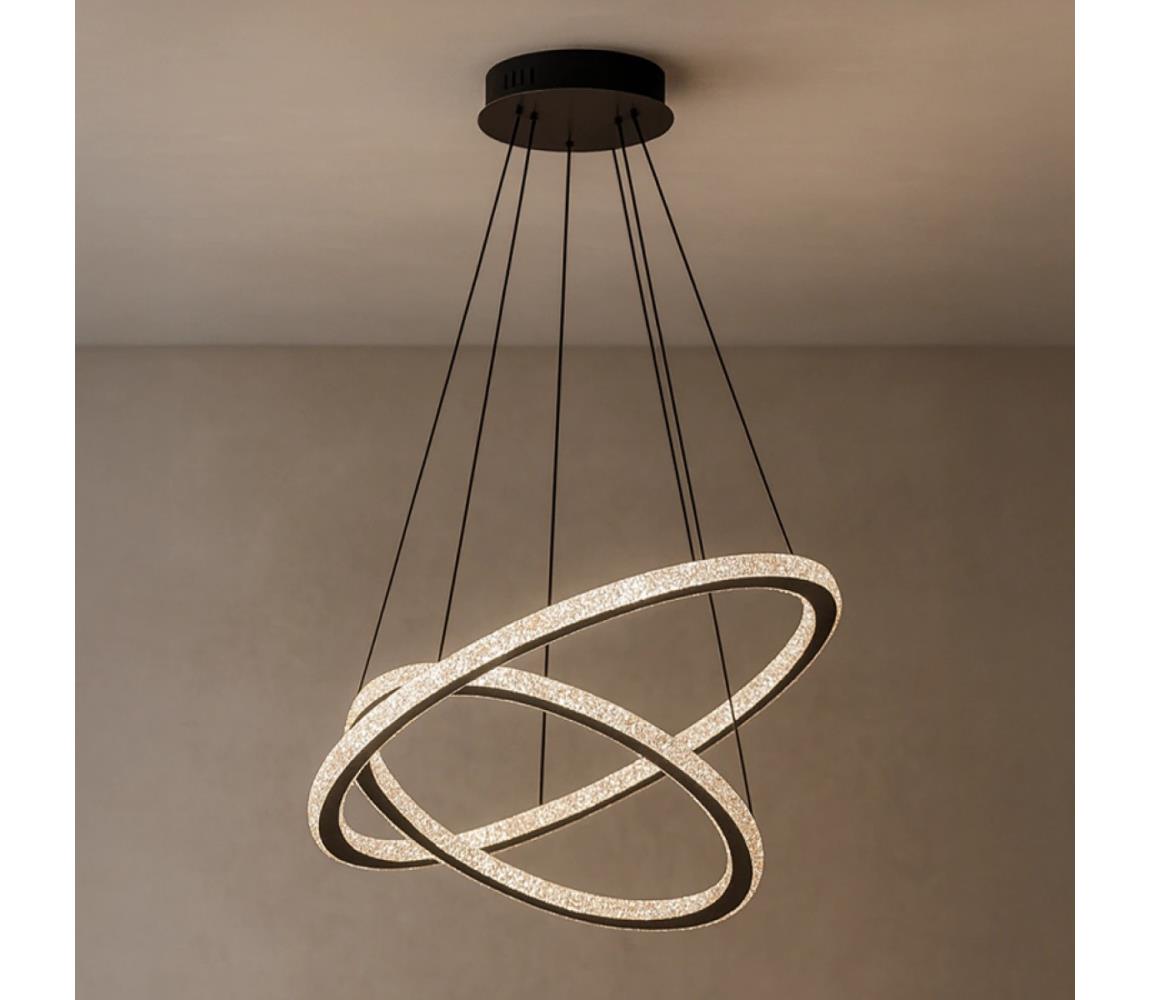 Stmievateľný LED luster na lanku LED/150W/230V 3000-6500K + diaľkové ovládanie TA2314/B