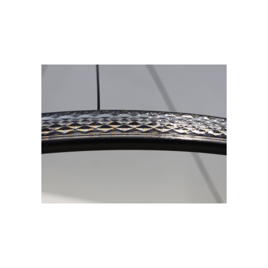 LED stmievateľný luster na lanku LED/32W/230V 3000-6500K pr. 60 cm + diaľkové ovládanie