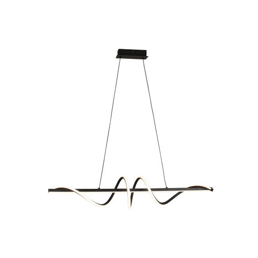 Stmievateľný LED luster na lanku LED/50W/230V 3000-6500K 100 cm + diaľkové ovládanie